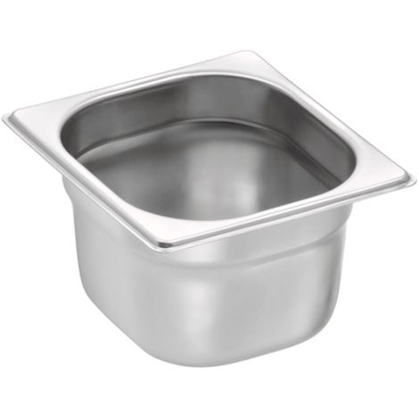 Bac gastronorme GN 1/6 - 176x162x100 mm - Matériel CHR Pro