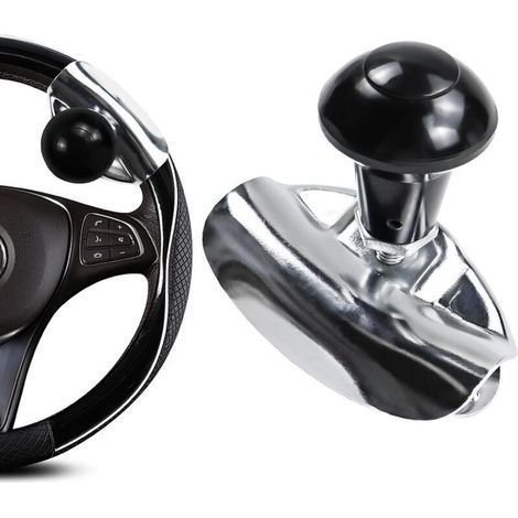 Boule Volant Voiture Boule Volant Bouton Volant Voiture Spinner Bouton Volant Direction Universel Voiture Accessoire Voiture Tuning pour Voitures Tracteurs,Tondeuses à Gazon (1/4)