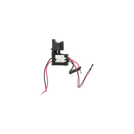Trapano a batteria al litio da 7,2 V - 24 V con interruttore a grilletto per il controllo della velocità e piccola luce.