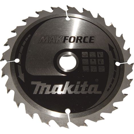 Makita B-32203 Lama Sega Circolare Makforce T.C.T. 160x20mm 24T Legno