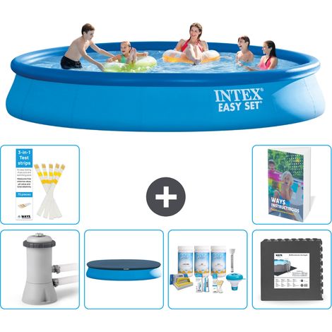 Easy Set Pool Rund - 457x84 cm - 7-teilig S238