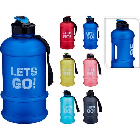 Bidón de deporte, colores surtidos, 1,3 l