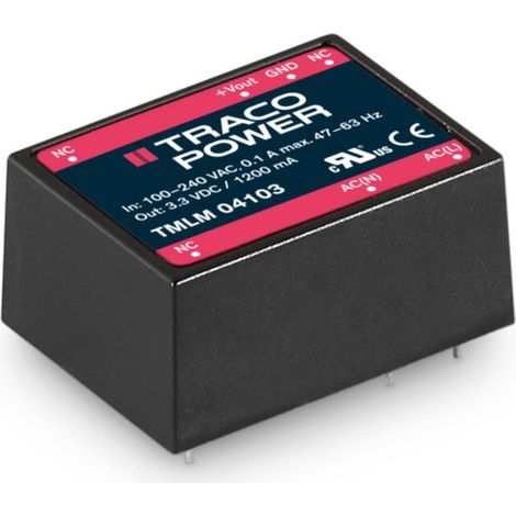 Alimentatore da circuito stampato AC / DC TracoPower TMLM 04105 5 V/DC 0.8 A 4 W (1/2)