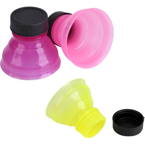 Lot de 6 bouchons à clipser réutilisables pour canettes de soda. (1/5)