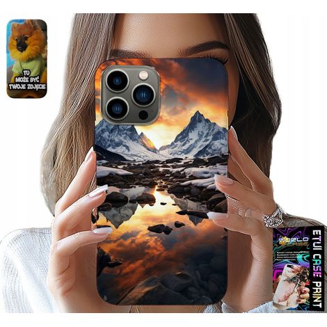 Funda para iPhone 13 Pro - arroyo, montañas, picos, Everest + lámina (1/5)