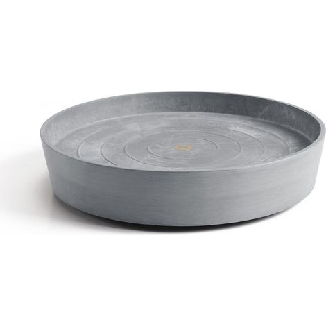 Ecopots Untersetzer mit Rädern 50 für Blumentöpfe - L 41,6 cm x B 41,6 cm x H 9 cm - Innen- und Außenbereich