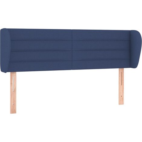 Maison Exclusive - Testiera ad Orecchio Blu 147x23x78/88cm in Tessuto