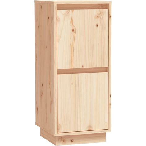 vidaXL Buffet 31,5x34x75 cm Massivholz Kiefer