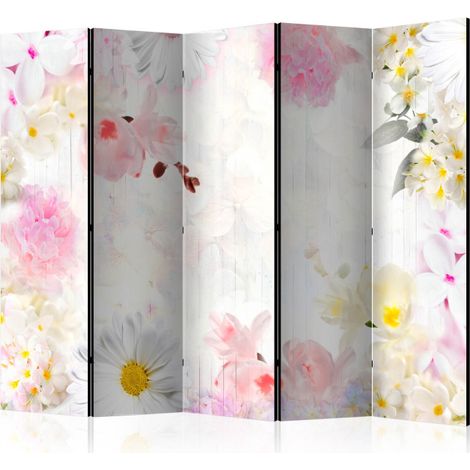 Paravent 5 Volets "The Smell of Spring Flowers" 172x225cm (1/2)