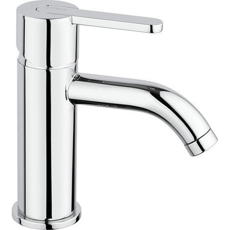 Paini - Gaia 211 Rubinetto Miscelatore Bagno Monocomando con Scarico Automatico per Lavabo, finiture Cromate e brillanti, Design accattivante, interamente prodotto e lavorato in Italia (1/4)