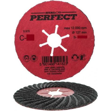 Disco abrasivo in ceramica STALCO 127 mm, 36 g S-71689