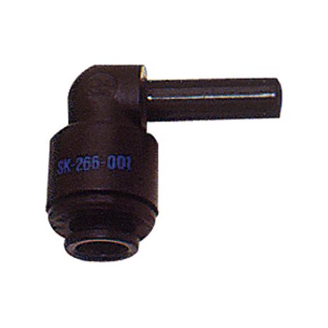 Riegler Einsteck-Winkelverbinder POM, Stutzen 5 mm, Schlauch-Außen-Ø 5 (1/2)