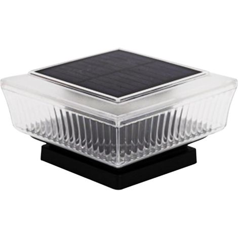 jardin projecteurs solaires pour poteaux de clôture projecteurs LED protégés pour terrasse éclairage (1/5)