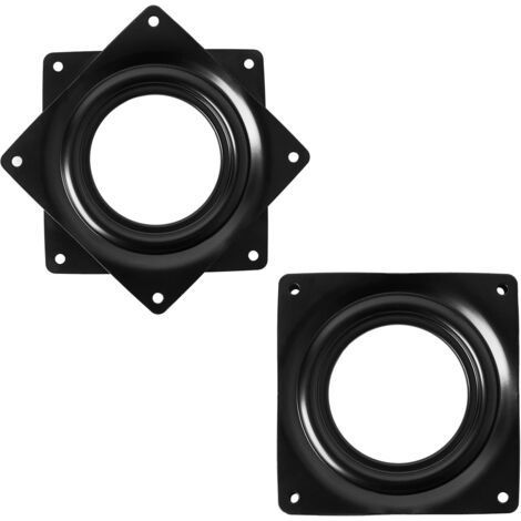 Set of 2, 3 in. (7.6 cm) lazy susan with 200 lb (90 kg) steel ball bearing and heavy-duty turntable. (1/5)