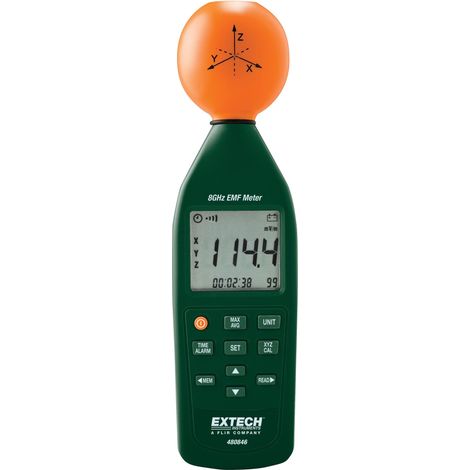 Extech 480846 Misuratore di Intensità di Campo Elettromagnetico Rf da 8 Ghz (1/2)