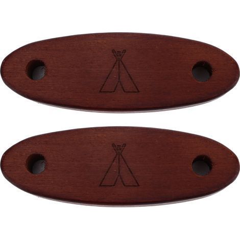 Stück Zeltseilschnallen aus Holz, 8 mm, windfest, Seilverstellzubehör für Camping (1/5)