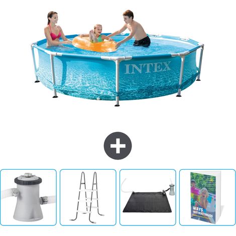 Frame Pool Rund - 305x76 cm - 5-teilig  SCB128 (1/4)