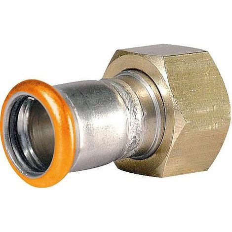 Raccord à sertir en inox 304 Contour M Raccord à sertir 42mm x DN50(2) Écrou-tournant