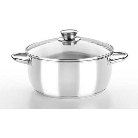Cacerola optima tapa cristal 32CM BRA