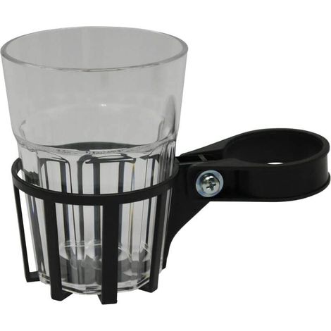 Porte-Boisson pour balancelle Gris, gobelet Transparent (1/5)