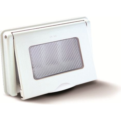 Contenitore da Esterno con Sportello IP55 Colore Bianco 3 Posti Feb