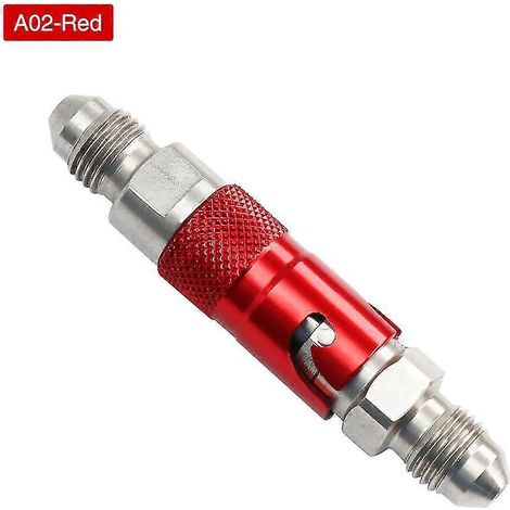 Alconstar - Kit adaptateur de raccord rapide pour durite de frein moto AN-3 en aluminium (compatible Honda et Yamaha) - A02 (1/5)