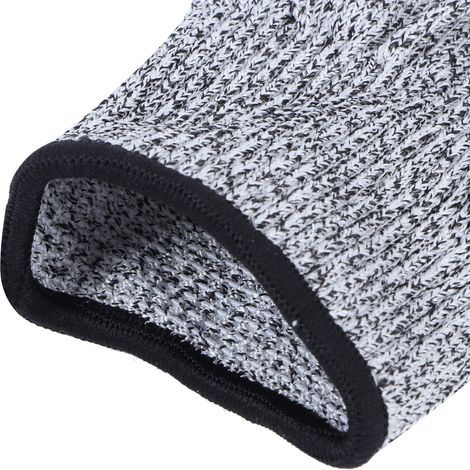 1 paire de manchons de protection de bras de 45 cm, niveau de protection 5, résistants aux coupures, pour le jardin. (1/5)