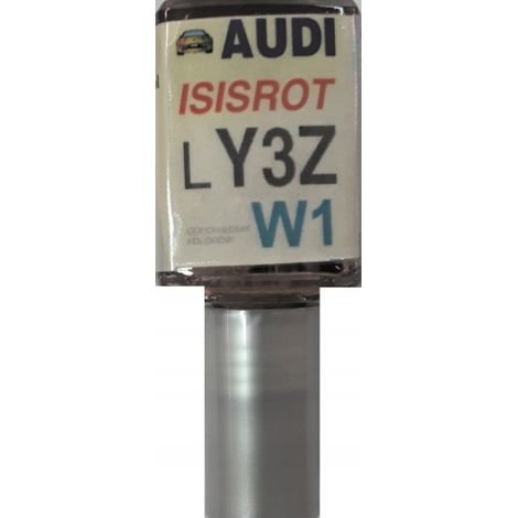 Reparación de arañazos en la pintura del Audi LY3Z W1 isisrot, 10 ml arasystem (1/5)