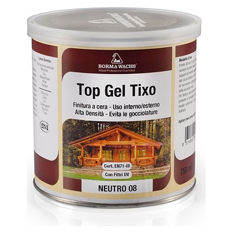 Top Gel Tixo - Finitura a cera uso interno 750ML