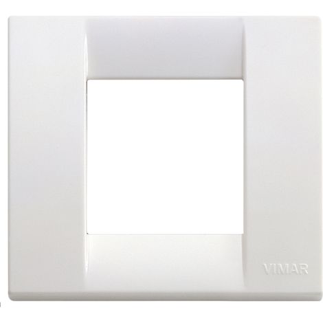 VIMAR - 17097.01 Placca Classica 1-2M bianco brill.
