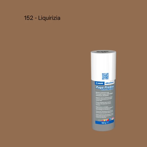Rinnovo fughe sbiadite ripristinare pavimento ultracare fuga fresca 160 gr colore- liquirizia - 152 - confezione 1