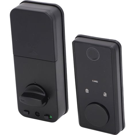 Serrure à empreinte digitale avec carte de code en alliage d'aluminium pour serrure de porte à clavier tactile Tuya Smart Key pour la maison (1/5)