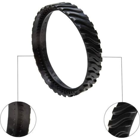 NALOOKAMIC 4 chenilles adaptables pour pneus Zodiac MX6 MX8 MX9, Baracuda Robot Nettoyeur de Piscine R0526100 (1/3)