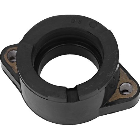 Manchon de raccord caoutchouc pour collecteur d'admission carburateur compatible Yamaha SR500 TT500 XT500 76-81 (1/5)