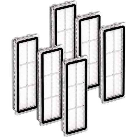 (6 pièces) Filtre HEPA pour Dreame L10s Ultra, L10s Pro, L10 Ultra, Z10 Pro, S10, S10 PRO, S10 PLUS, B101CN, 1C, W10, X10+, L10+, Z10 pro, D10 PLUS, remplacement Filtres, vertical Filtre Accessoires (1/5)
