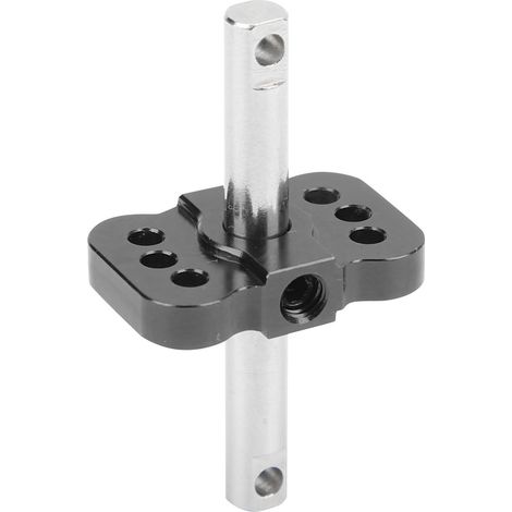 Moyeu de différentiel à blocage de bobine RC pour Traxxas Slash 2WD - Pièces de mise à niveau - Noir (1/5)