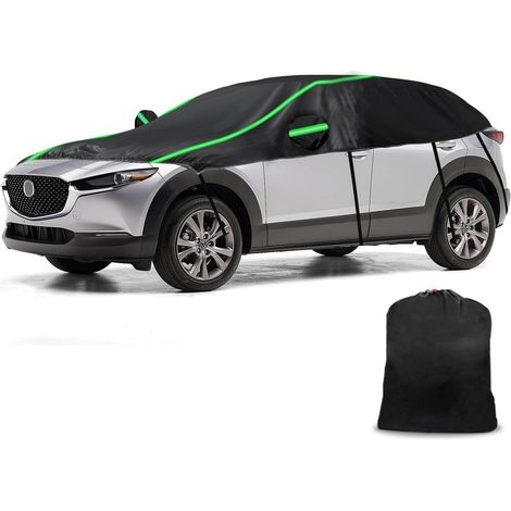 Halbgarage für Mazda CX-30 2019-2024, Ganzjahres-Schutz, Schwarz (1/5)