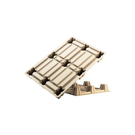 kaiserkraft  Pallet in fibra stampata  euro  lungh x largh x
