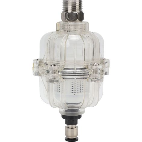Filtre à air transparent AD400 pour compresseur d'air, séparateur huile/eau 1/2 po, vanne de purge automatique, 0,3 à 1,2 MPa