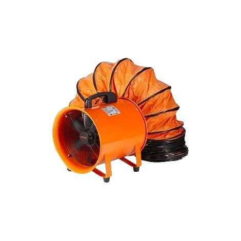 Ventilateur, tuyau de 10 m, débit d'air de 3198 CFM, 10 m-367W (1/2)