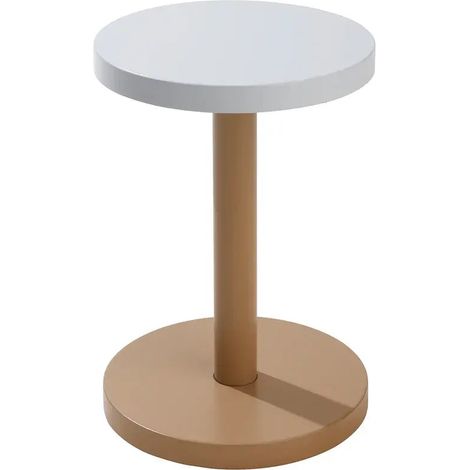 [GEBRAUCHT] B-Ware Beistelltisch Tisch Design Letters Trisse 3 In 1 Beistelltisch S Beige Ice Blue