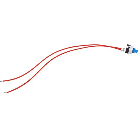 50 boutons autobloquants avec boîtier en ABS, faible résistance de contact et cordon d'extension de 150 mm (1/5)