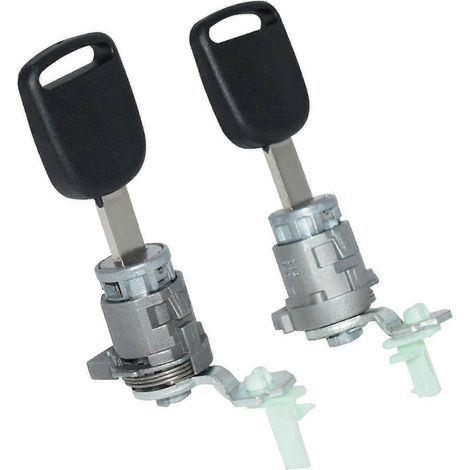 Serrure de porte pour cylindre barillet 72185-s9a-013 compatible avec Honda Civic 2003-2005 (1/4)