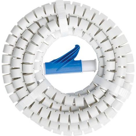 GUAINA SPIRALE COPRICAVO NASCONDI AVVOLGI RACCOGLI COPRI CAVO PC TV MT 3 31196