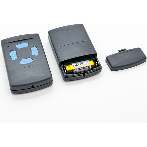 Télécommande de porte de garage Hörmann HSM4 HSM2 868 MHz à 4 boutons bleus pour portail et porte de garage 2 pièce (1/3)