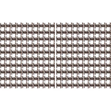 Lot de 200 Vis à Bois Métal Chicago, Laiton Électrolysé, Tête Ronde Plate Arc, Rivets DIY Cuir, 9x5mm, Gris Argenté (1/5)