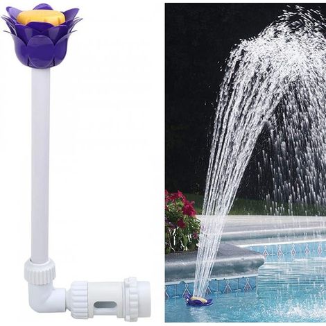 Poolzubehör – Wasserstrahl-Sprühdüse, Kaltwasser-Sprühdüse für 3,8 cm Gewinde-Pool-Einlaufdüse (1/4)