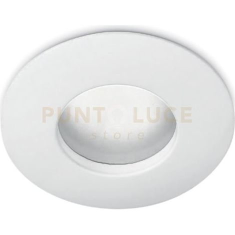 GFA370- FARETTO DA INCASSO IP65 BIANCO LUCIDO TONDO D.8,4 ATTACCO GU10