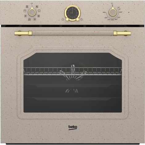 Beko b300 RBIM19200AVD: Forno Beyond Multifunzione, , 8 Funzioni, Rustico Avena. Dimensione del forno: Media, Tipo di forno: Forno elettrico, Capacità interna forno totale: 72 L. Posiz... - 7791686710 (1/4)