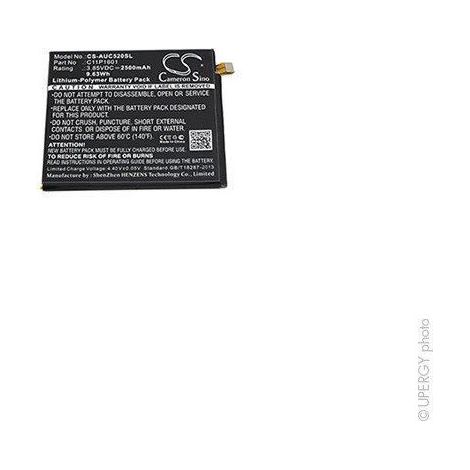 NX - Batterie téléphone, smartphone, GSM pour Asus 3.85V 2500mAh - 0B200-02160000C11P16
